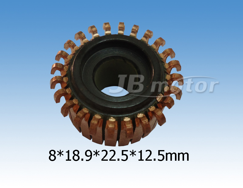 Commutator 8*18.9*22.5*12.5mm 24slot